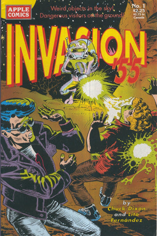 INVASION 55 Apple Comics: Numero 01