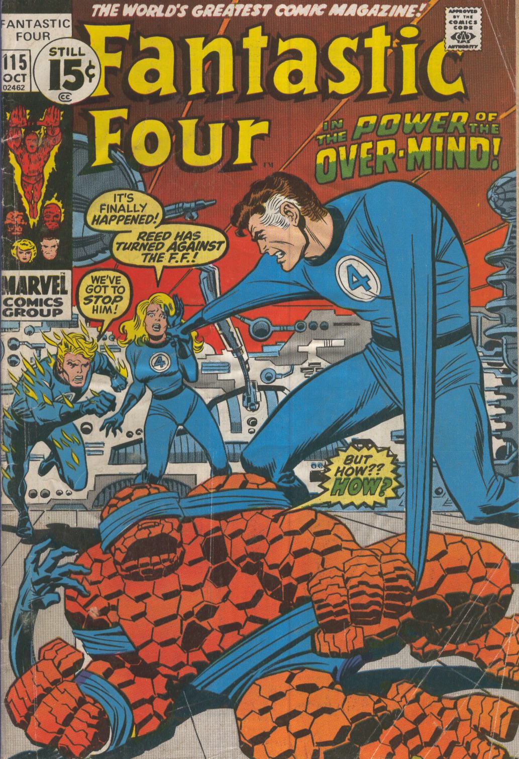 FANTASTIC FOUR Vol.01 Numero 115: The secret of eternals