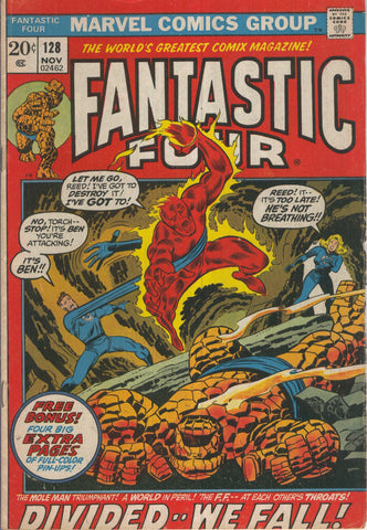 FANTASTIC FOUR Vol.01 Numero 128: Death in a dark and lonely place