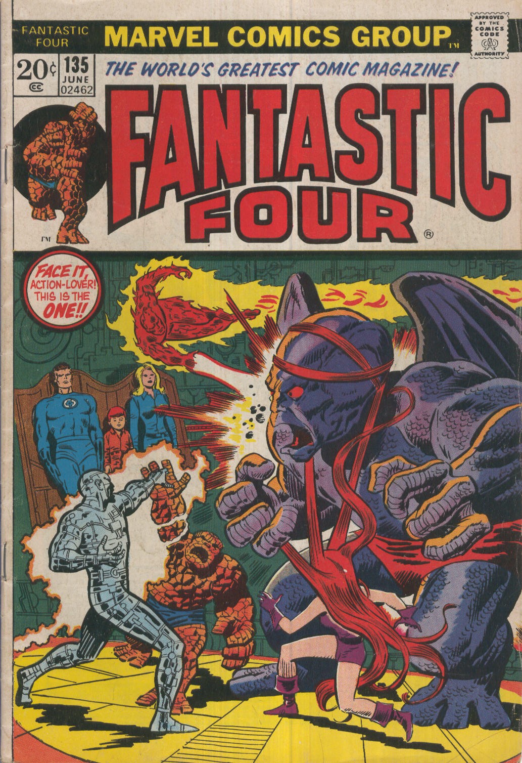 FANTASTIC FOUR Vol.01 Numero 135: The eternity machine