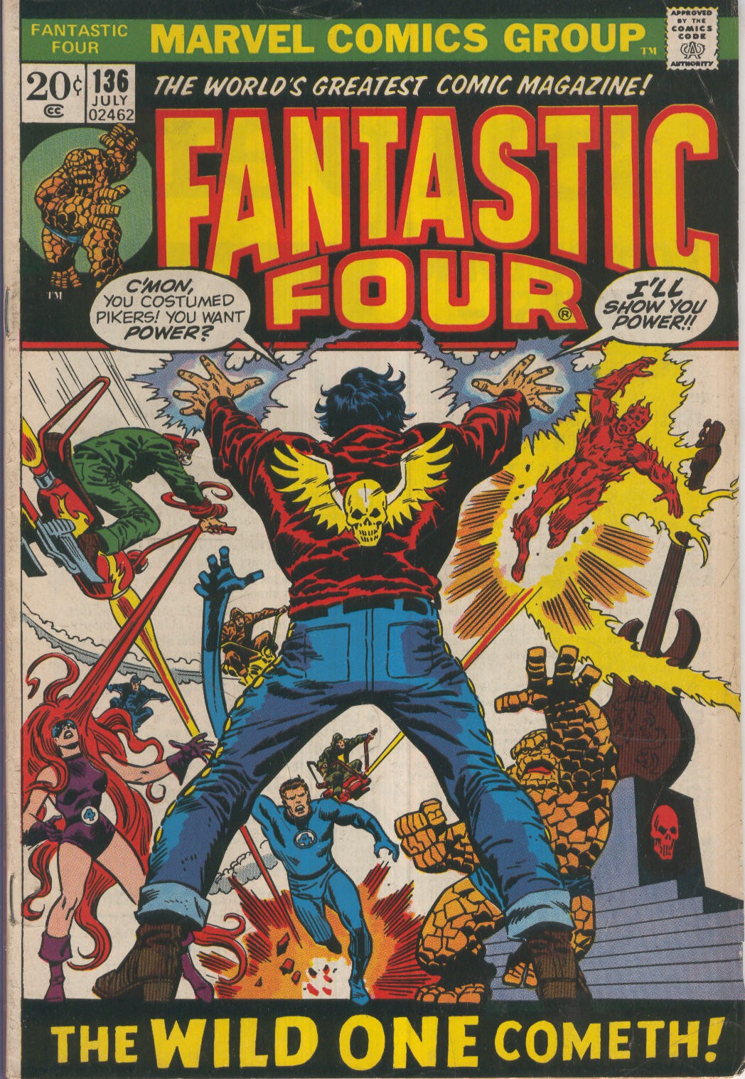 FANTASTIC FOUR Vol.01 Numero 136: Rock around the cosmos