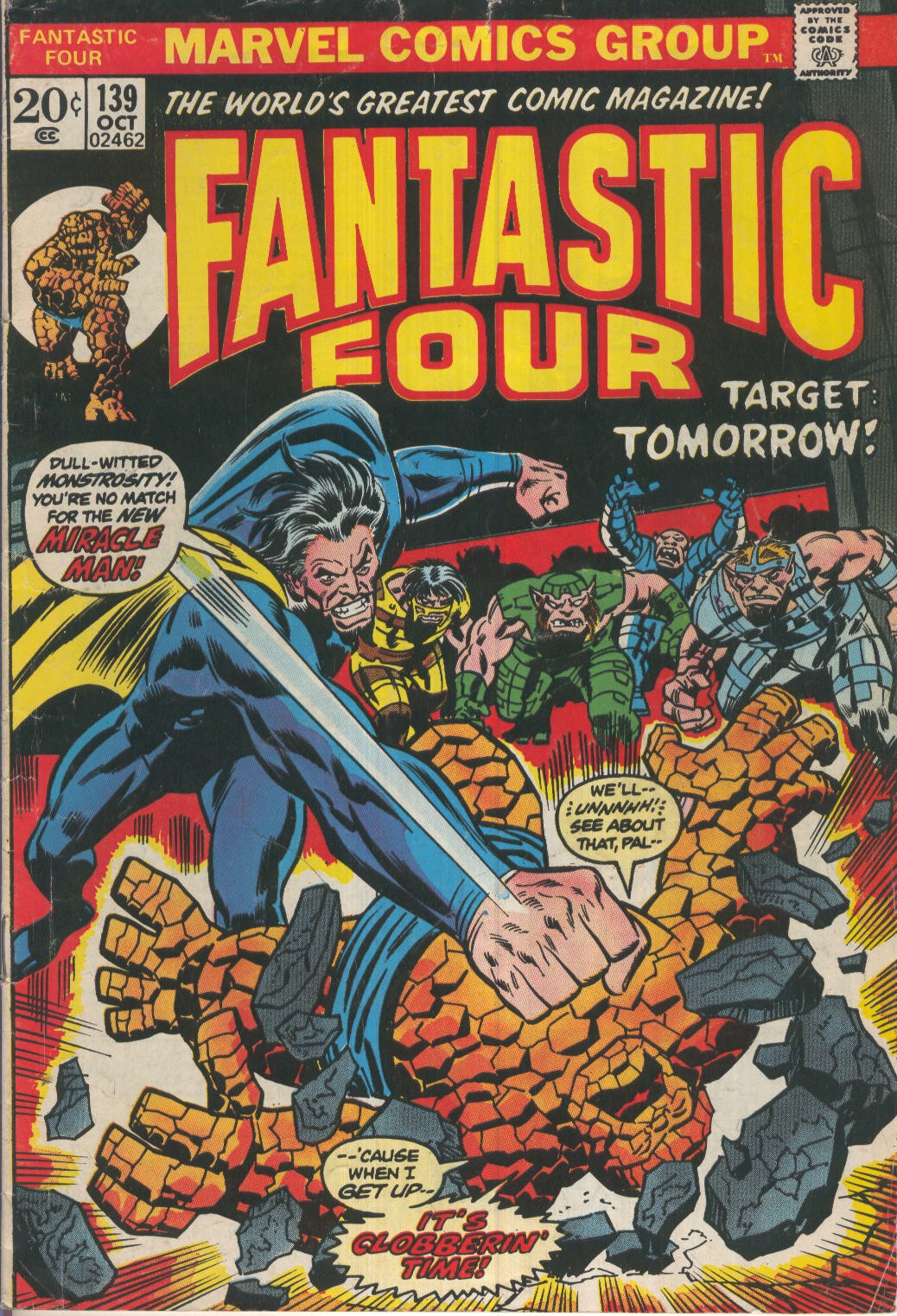 FANTASTIC FOUR Vol.01 Numero 139: Target tomorrow