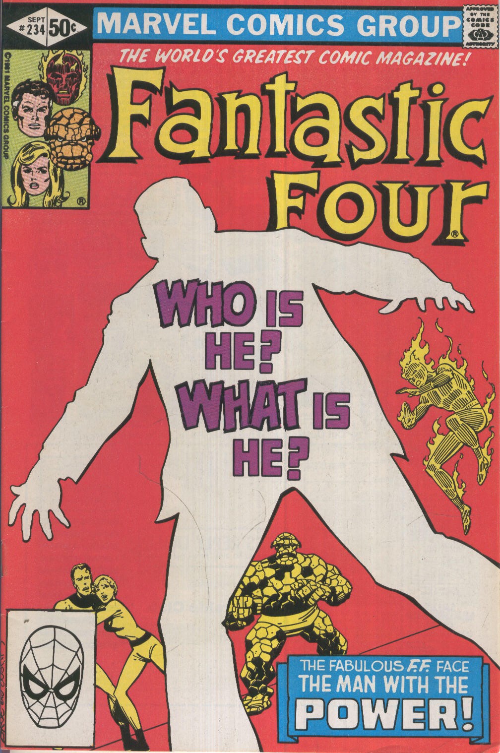 FANTASTIC FOUR Vol.01 Numero 234: The man with the power