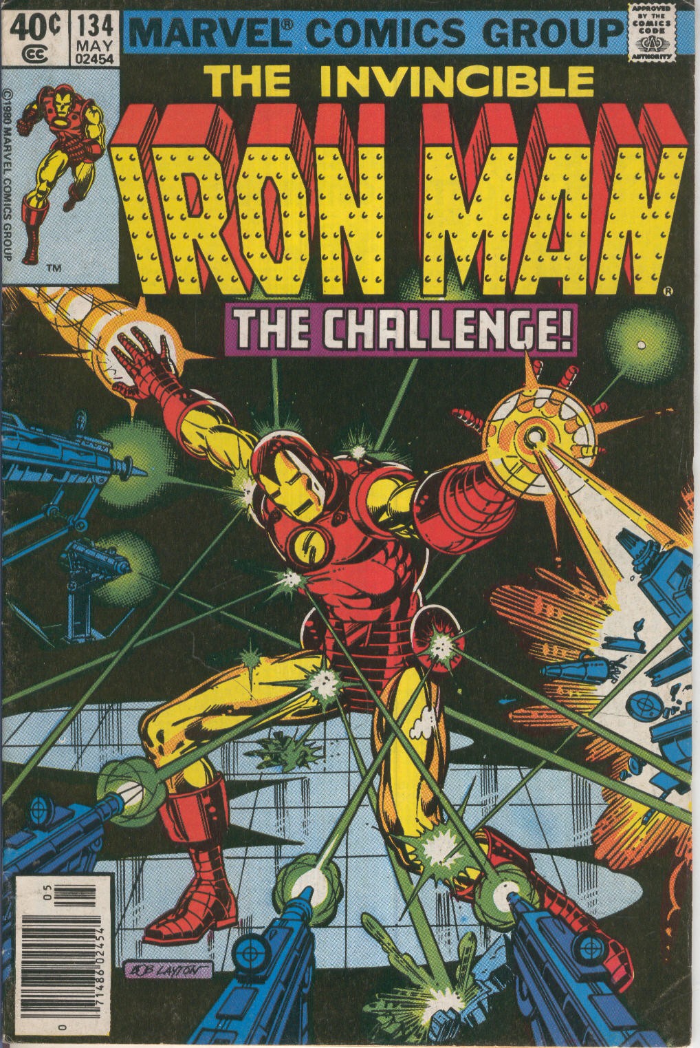 IRON MAN Vol.1 Numero 134: The Challenge