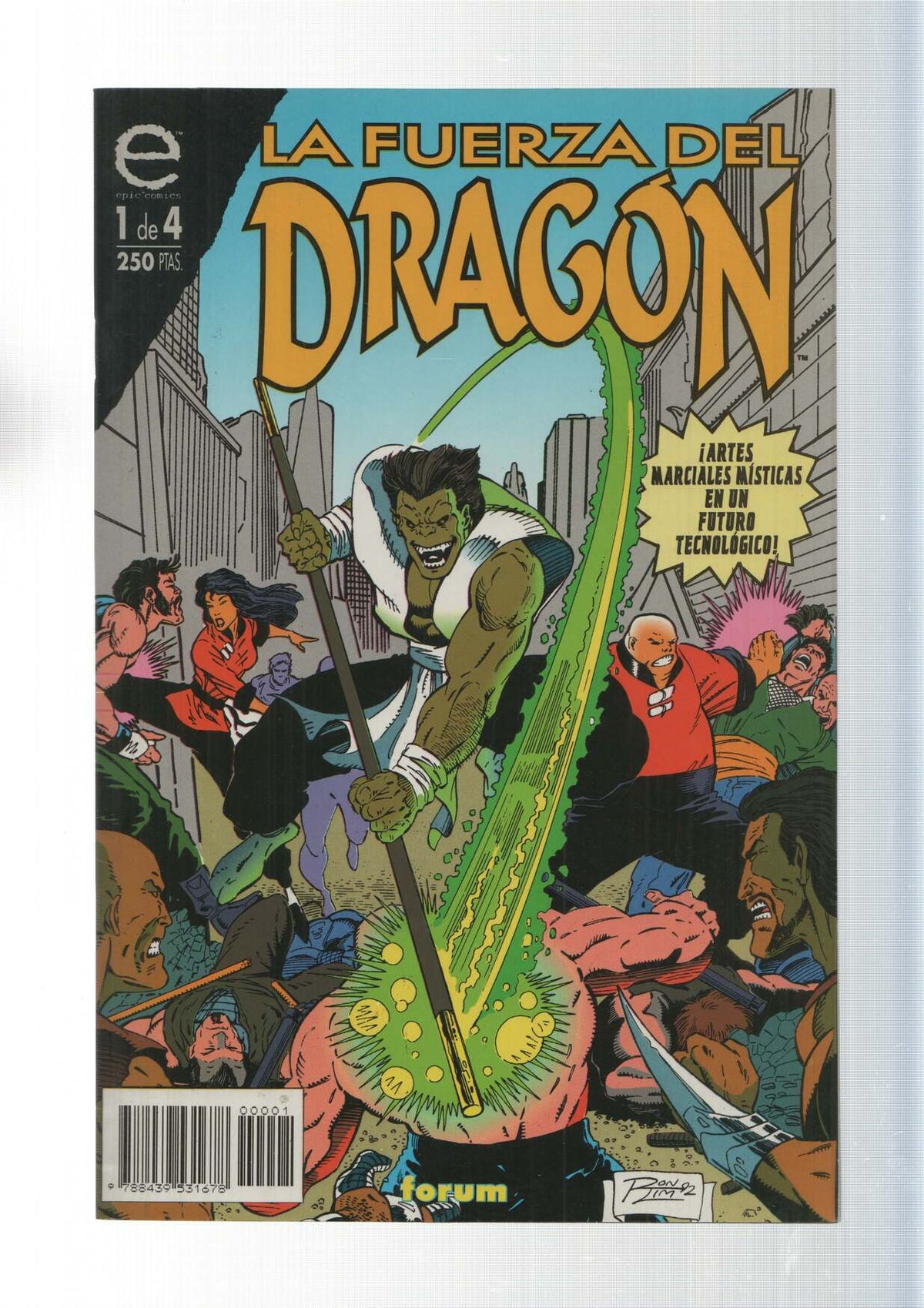 La Fuerza del Dragon numero 1: el año del mono