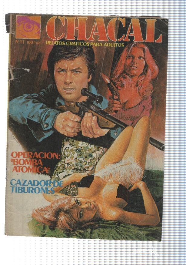 Chacal numero 11: Cazador de tiburones (numerado 1 en interior pagina trasera)