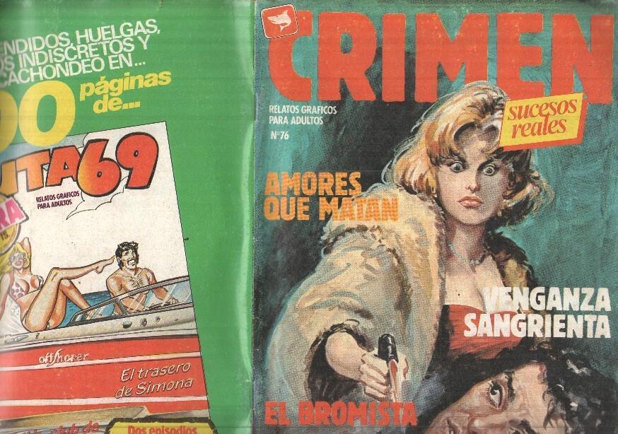 Crimen de Ediciones Zinco numero 076: Amores que matan