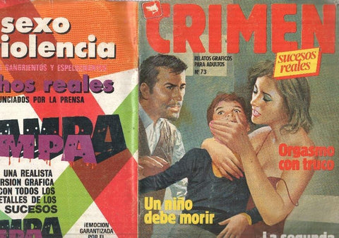 Crimen de Ediciones Zinco numero 073: Un niño debe morir