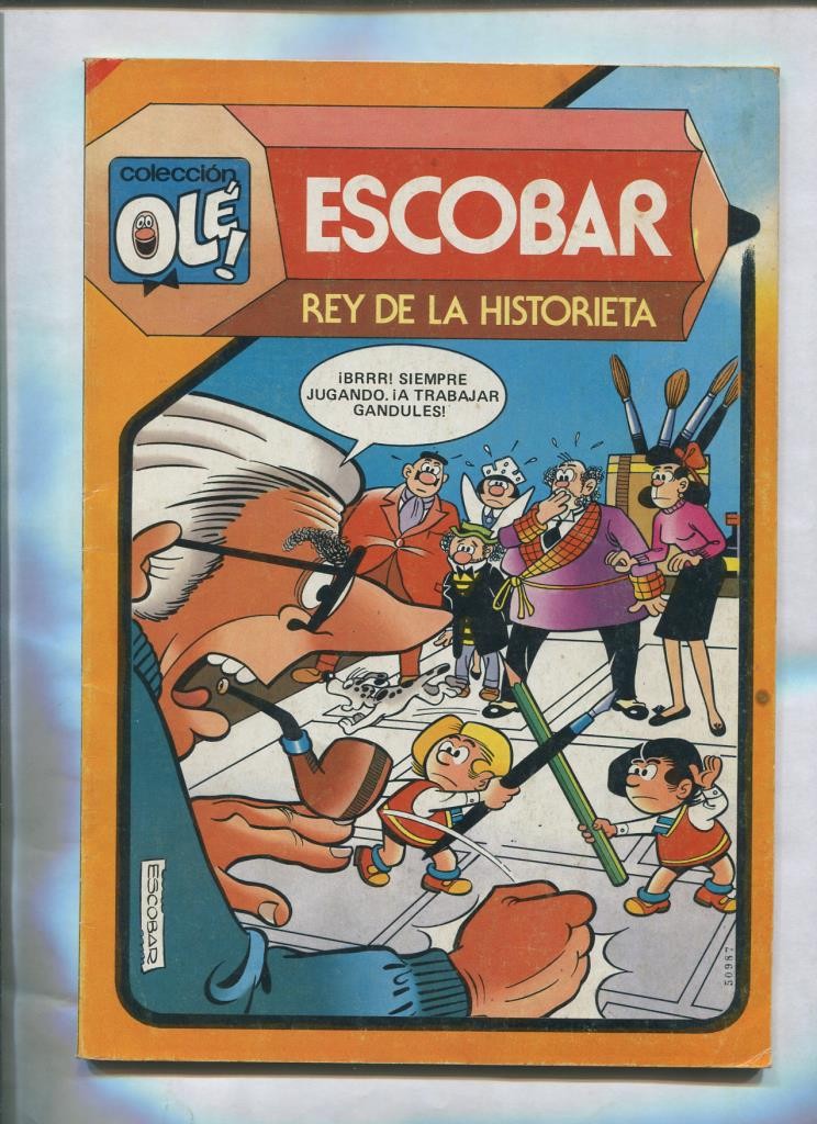 Coleccion Ole numero 291: Escobar, rey de la historieta