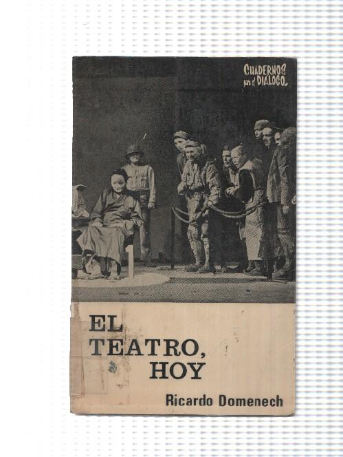 El teatro, hoy
