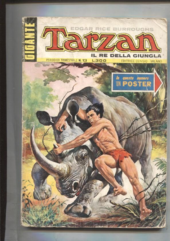 Tarzan gigante color numero 13 (no conserva el poster)