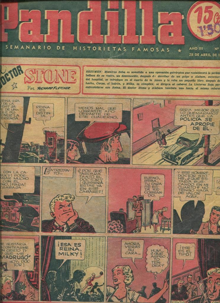 Pandilla semanario de historietas famosas numero 147 (procede de tomo desencuadernado)