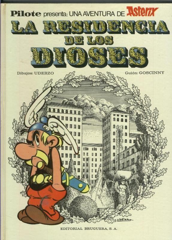 Pilote: Asterix: La residencia de los dioses (numerado 26 en lomo), marca golpe en algun canto