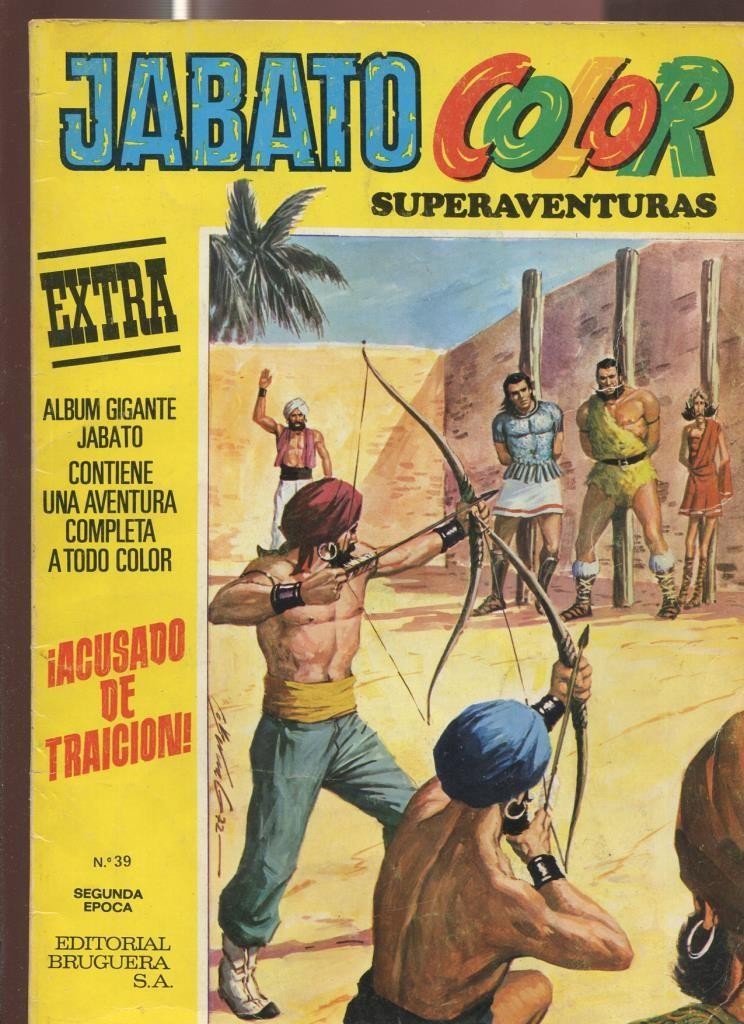 Jabato color album amarillo segunda epoca numero 39: Acusado de traicion