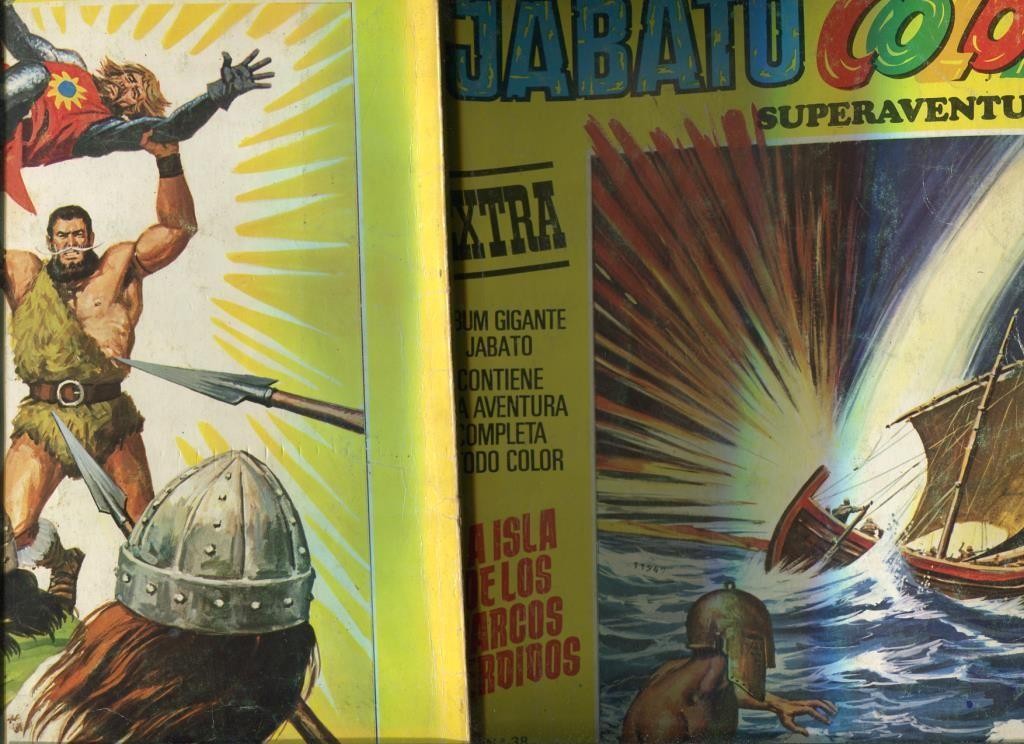 Jabato color album amarillo segunda epoca numero 38: La isla de los barcos perdidos
