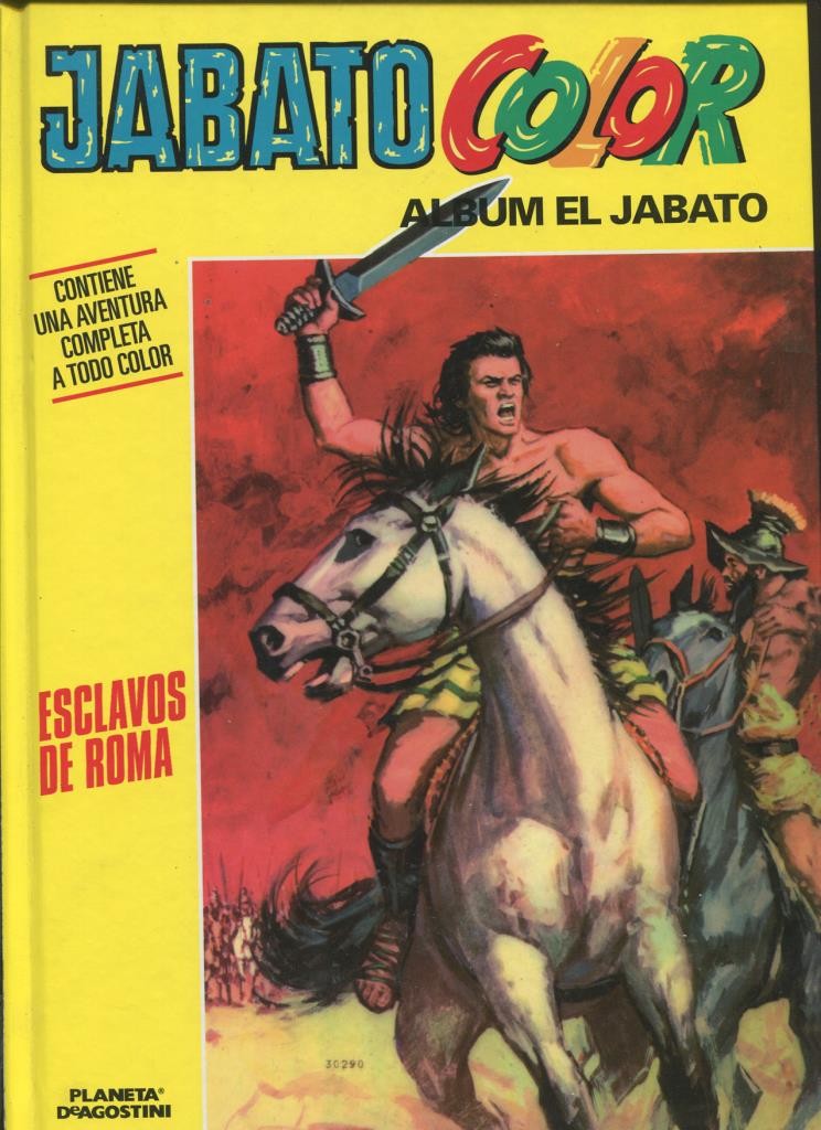 El Jabato color album numero 01: Esclavos de Roma (con propaganda editorial)