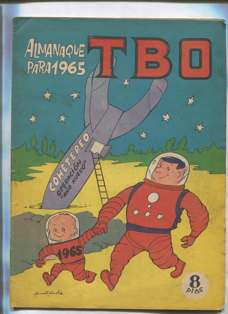 TBO almanaque para 1965 (portada de Muntañola)