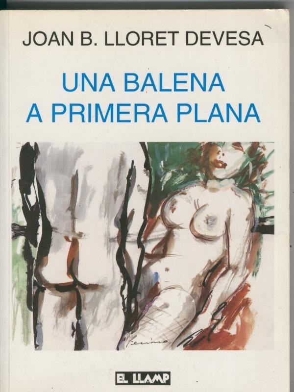 Una balena a primera plana