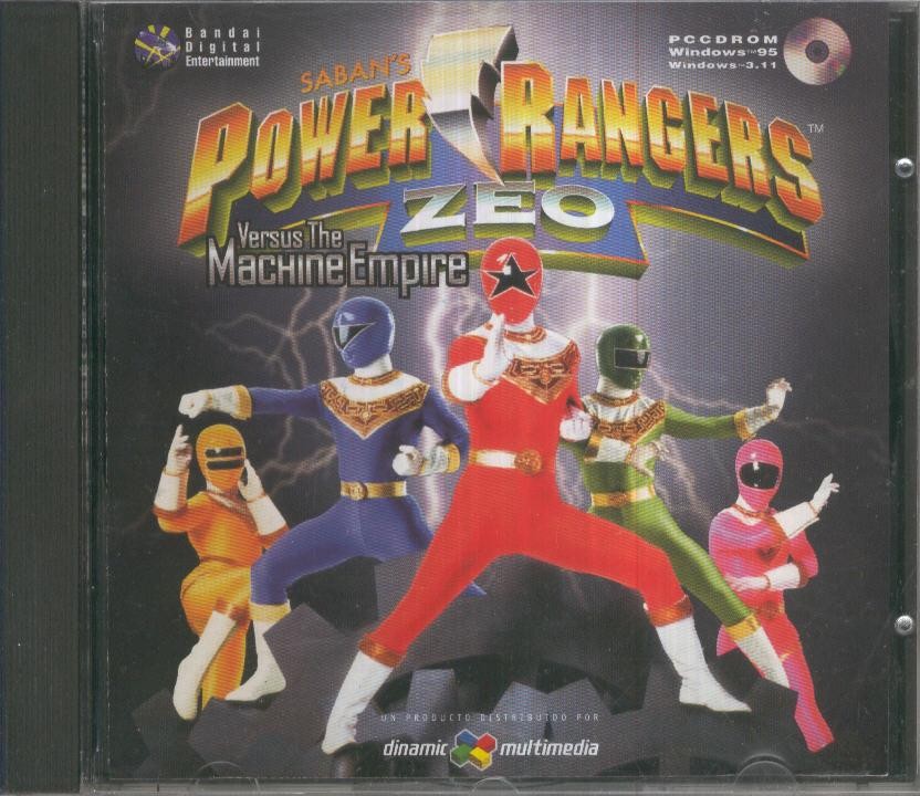 CD- Juegos Clasicos PC: POWER RANGERS ZEO - Veersus Machine Empire (PC Game 1995) 