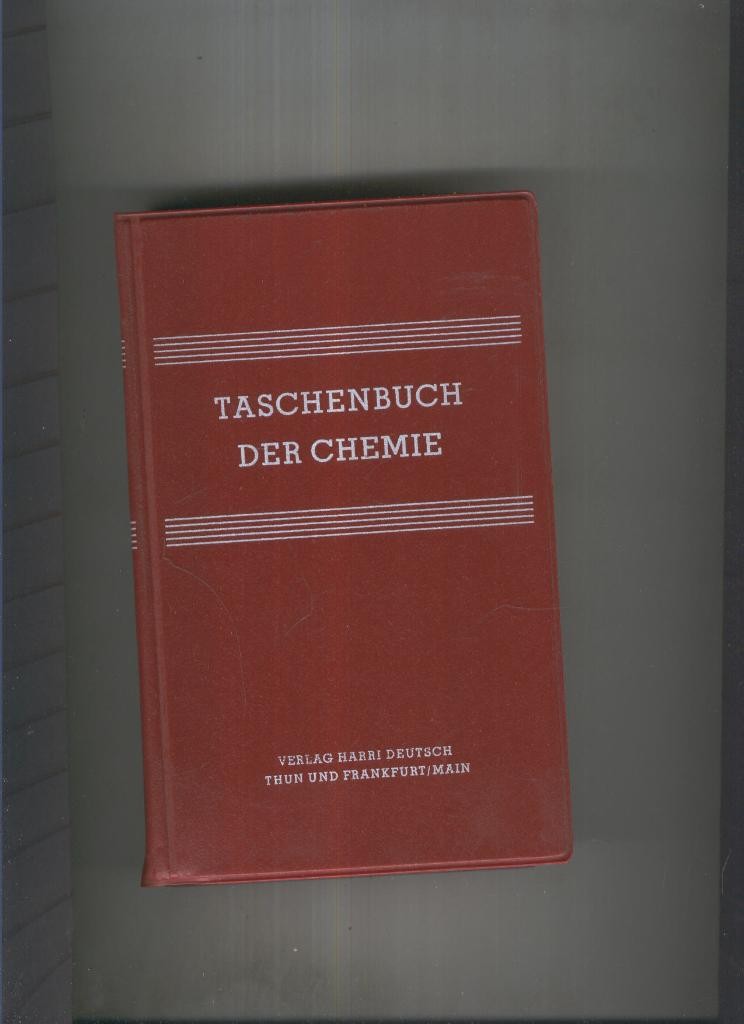 Taschenbuch der chemie