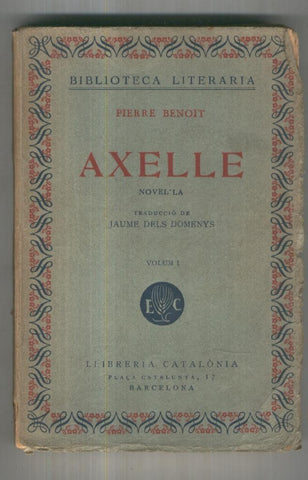 Axelle. Volumen 1