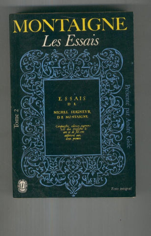 Les Essais. Tomo 2