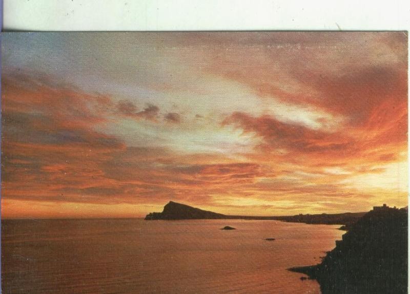 Postal 001854: Alicante-Altea (puesta de sol)