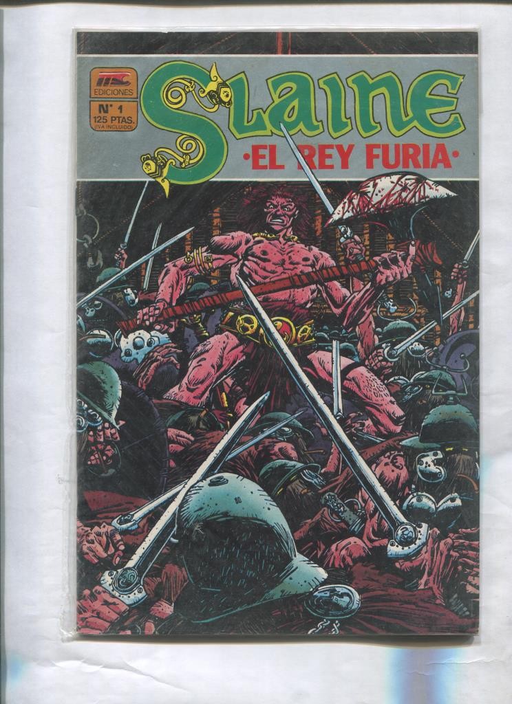 Slaine el rey furia numero 1