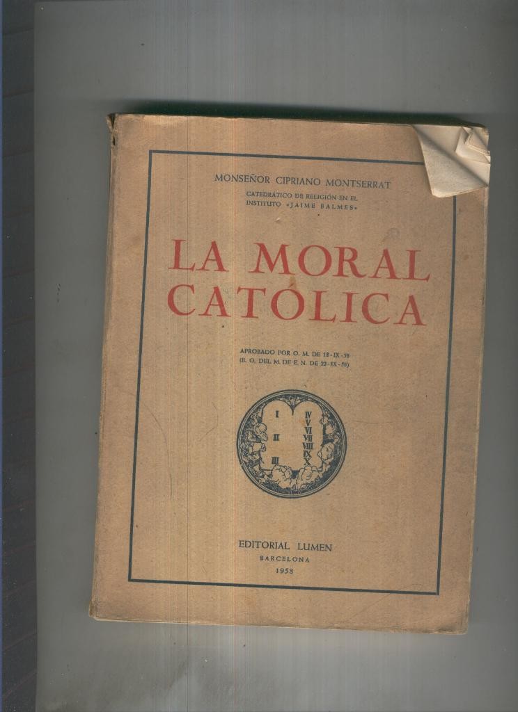 La moral catolica