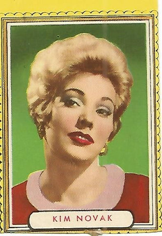 CROMO ALBUM FAMOSAS ESTRELLAS DE LA PANTALLA 053: KIM NOVAK