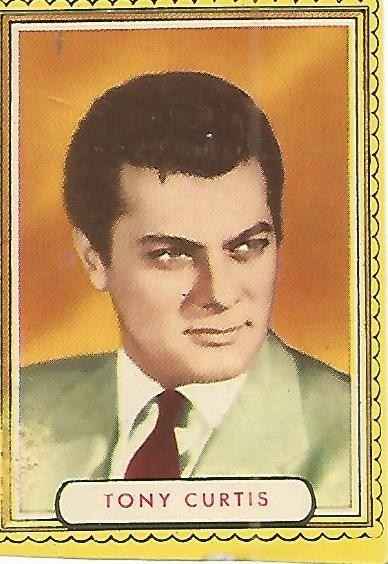 CROMO ALBUM FAMOSAS ESTRELLAS DE LA PANTALLA 064: TONY CURTIS