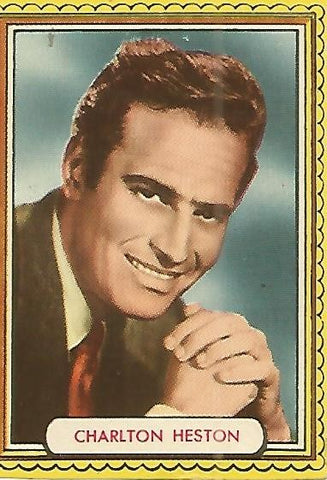 CROMO ALBUM FAMOSAS ESTRELLAS DE LA PANTALLA 065: CHARLTON HESTON