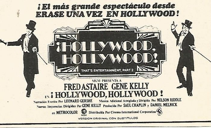 RECORTABLE 071: CARTEL HOLLYWOOD HOLLYWOOD