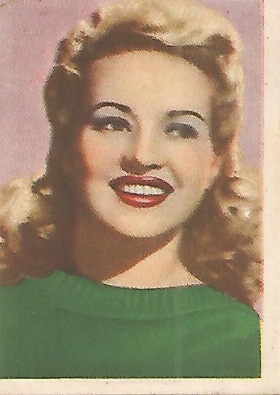 CROMO CINEFOTO 053: Betty Gable