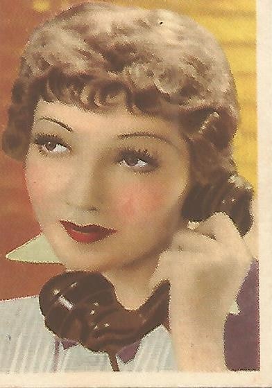 CROMO CINEFOTO 087: Claudette Colbert