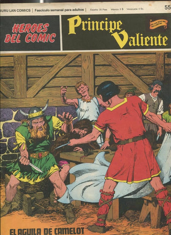 Principe Valiente de Burulan numero 55: El aguila de Camelot