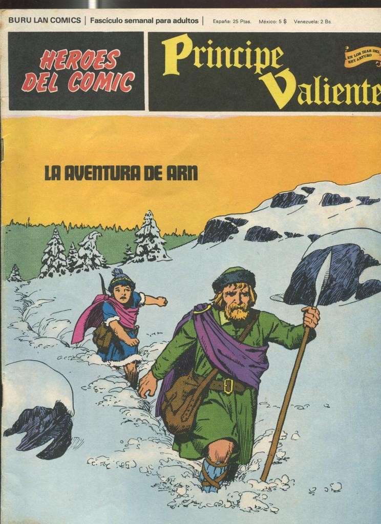 Principe Valiente de Burulan numero 61: La aventura de Arn