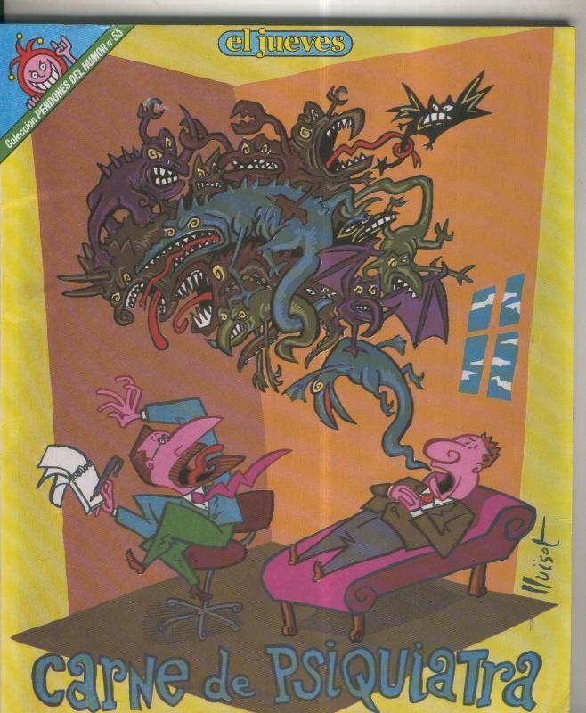 Coleccion Pendones del Humor numero 055: Carne de psiquiatra