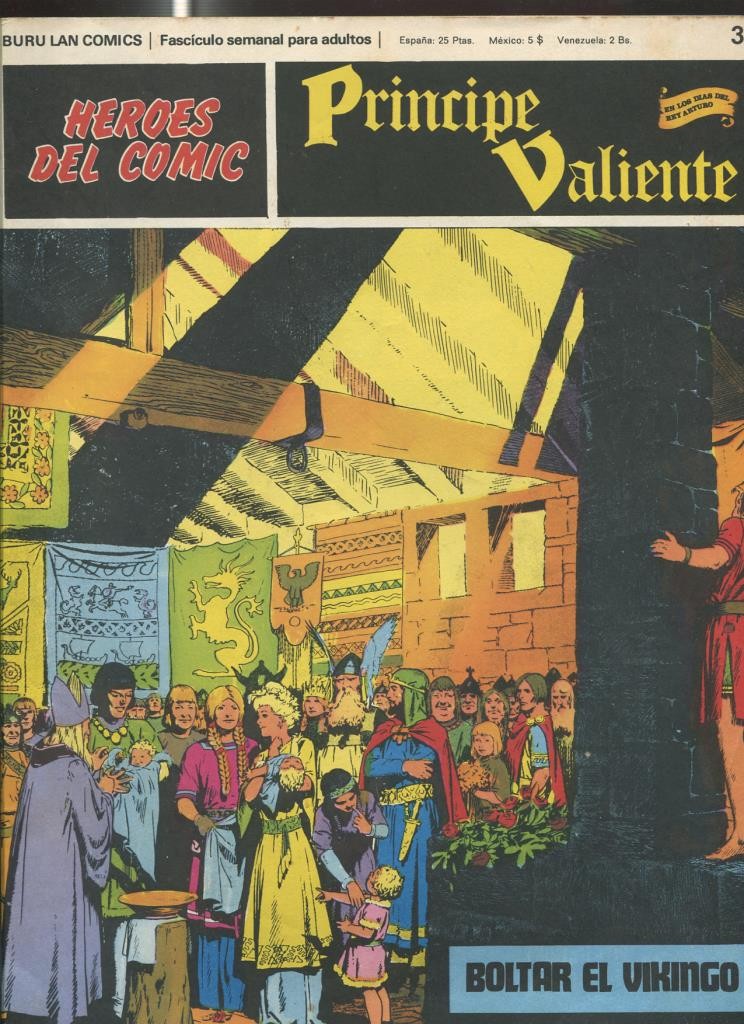 Principe Valiente de Burulan numero 39: Boltar el vikingo