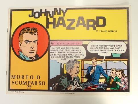 Johnny Hazard: Morto o scomparso