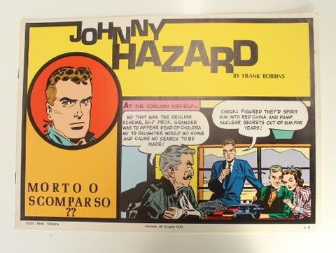 Johnny Hazard: Morto o scomparso