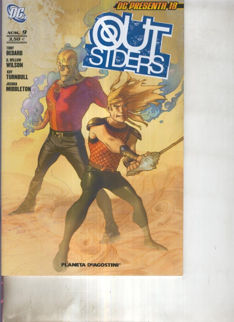 DC presenta numero 18: Out Siders numero 09