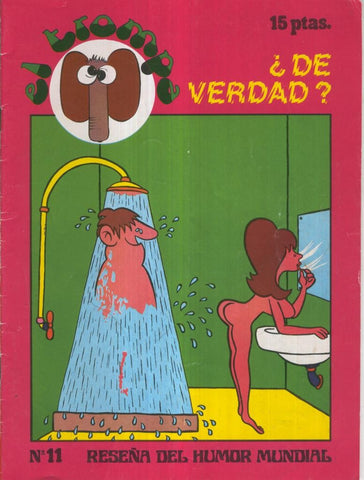 El Trompa revista chistes picantes numero 11 (grapa sacada por oxido)
