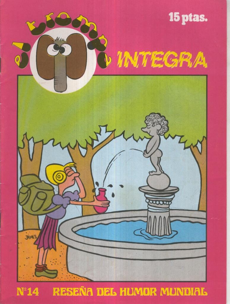 El Trompa revista chistes picantes numero 14 (grapa sacada por oxido)