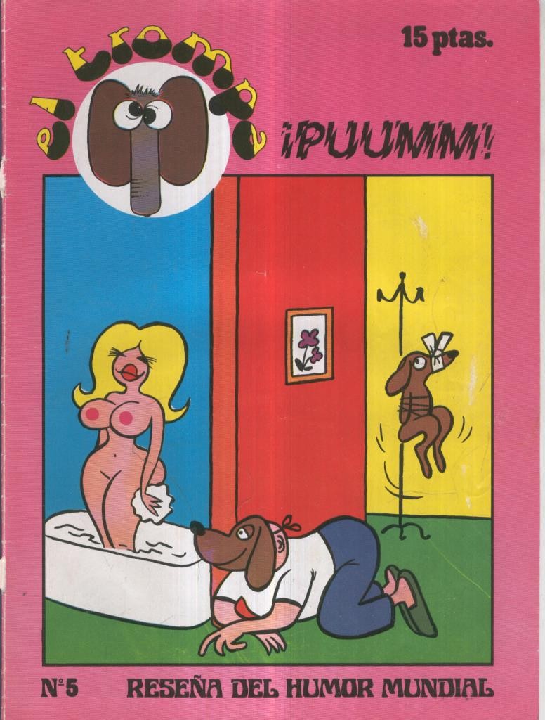 El Trompa revista chistes picantes numero 05: Puumm (solo la cubierta)