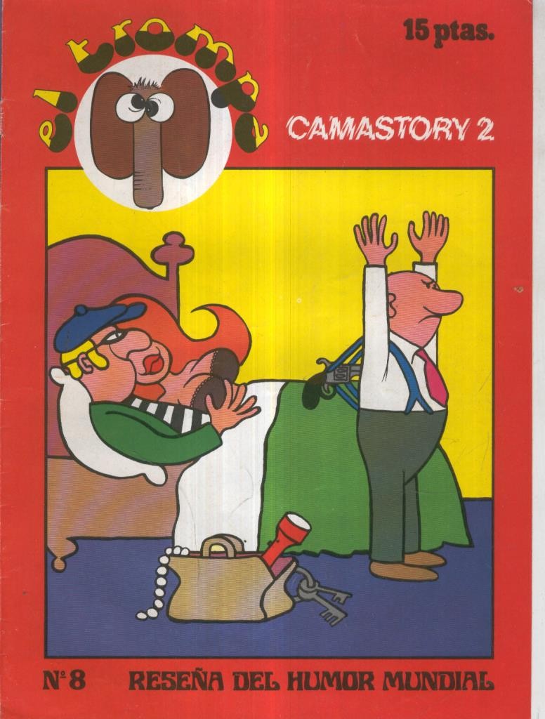 El Trompa revista chistes picantes numero 08: camastory 2 (solo la cubierta)