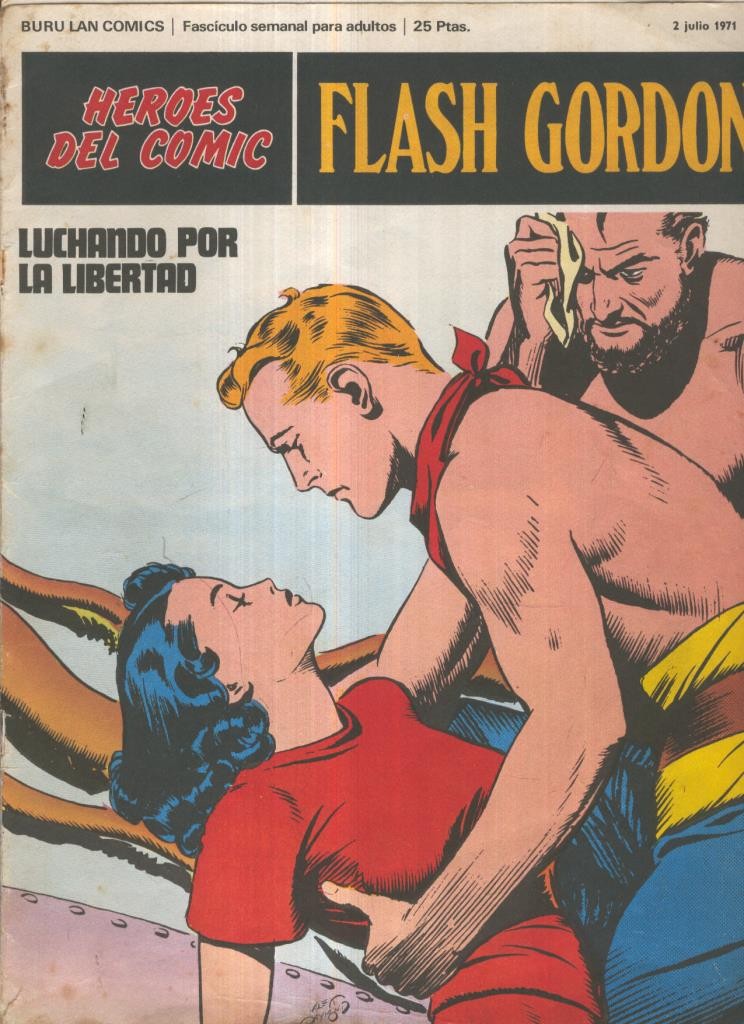 Flash Gordon de Burulan numero 08: Luchando por la libertad