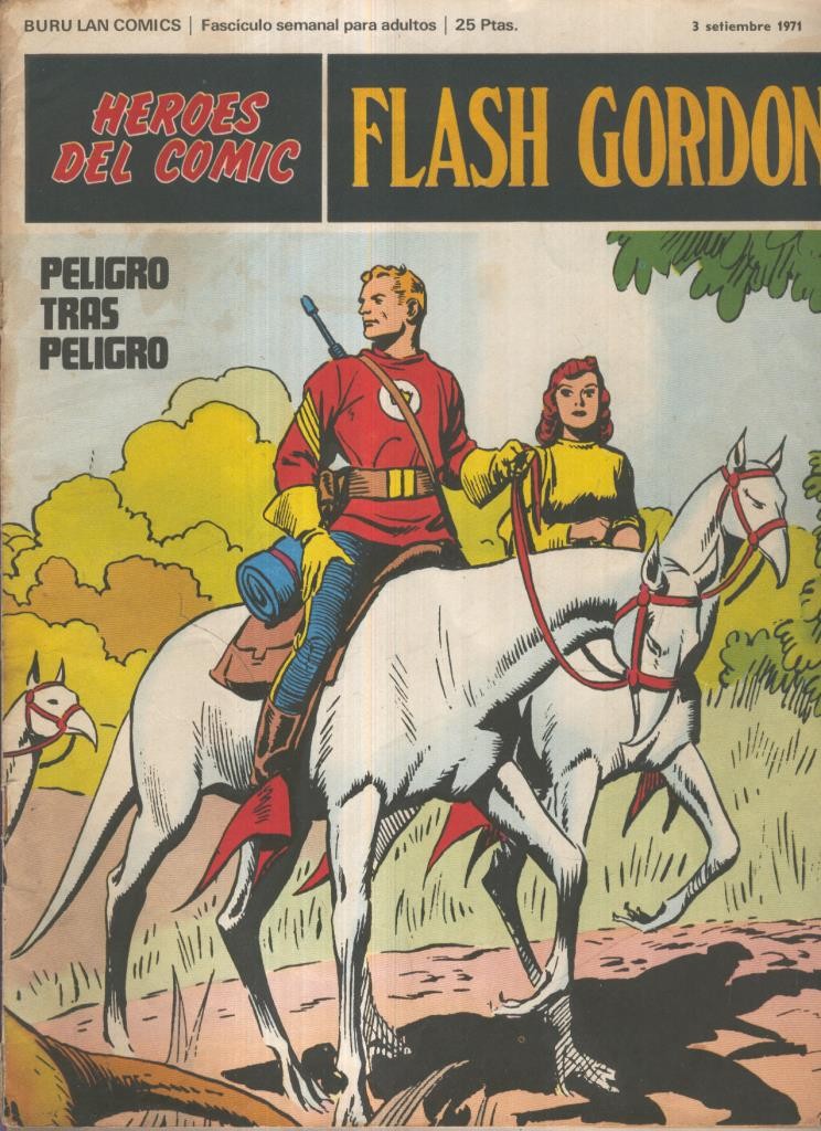 Flash Gordon de Burulan numero 17: Peligro tras peligro