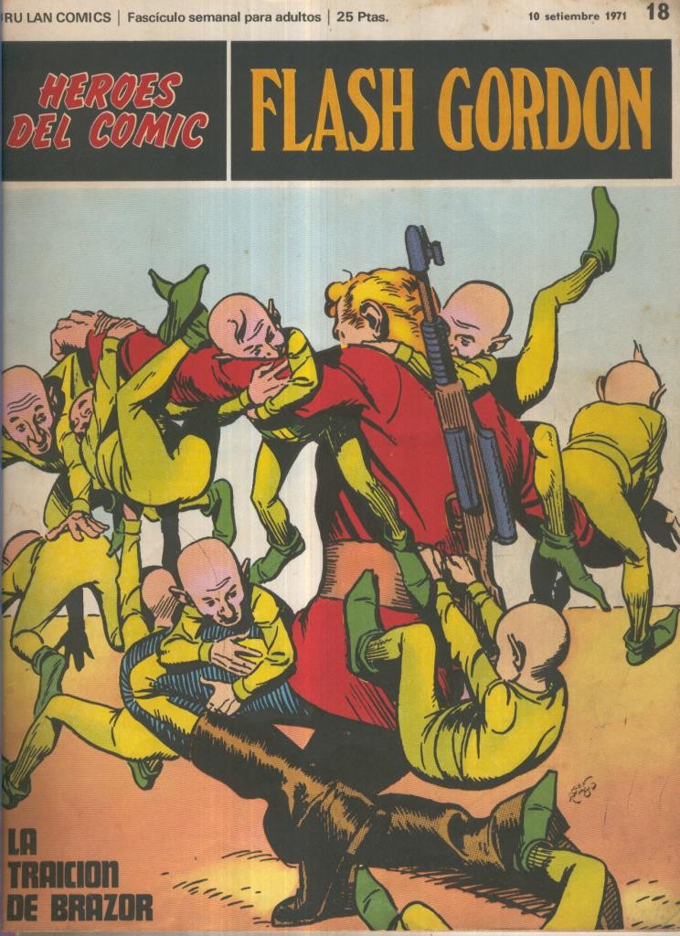 Flash Gordon de Burulan numero 18: La traicion de Brazor