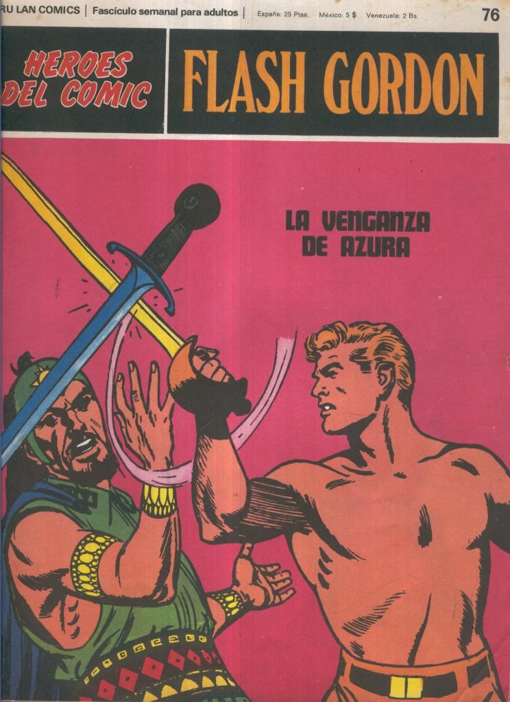 Flash Gordon de Burulan numero 76: La venganza de Azura